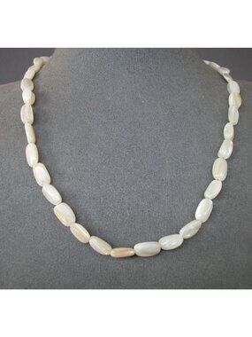Mother-of-Pearl Bead Necklace